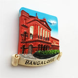 Bangalore India Fridge Magnet 3D Resin