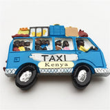 Taxi Kenya Magnet 3D Resin