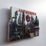 Antwerpen Belgium Fridge Magnet 3D Resin