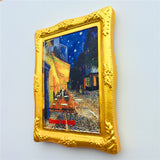 Van Gogh Painting Netherlands Holland Fridge Magnet 3D Resin