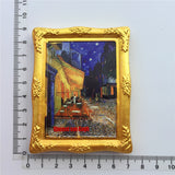 Van Gogh Painting Netherlands Holland Fridge Magnet 3D Resin