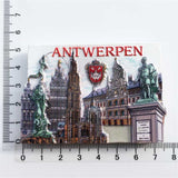 Antwerpen Belgium Fridge Magnet 3D Resin