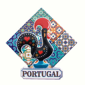 Cock Portugal Fridge Magnet 3D Resin