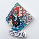 Cock Portugal Fridge Magnet 3D Resin