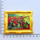 Van Gogh Painting Netherlands Holland Fridge Magnet 3D Resin