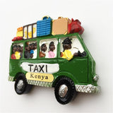 Taxi Kenya Magnet 3D Resin