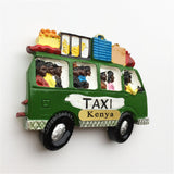 Taxi Kenya Magnet 3D Resin