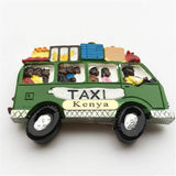 Taxi Kenya Magnet 3D Resin