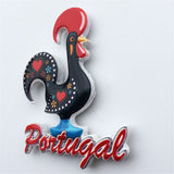 Cock Portugal  Fridge Magnet 3D Resin