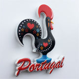 Cock Portugal  Fridge Magnet 3D Resin