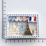 Paris France Fridge Magnet 3D Resin