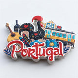 Cock Portugal  Fridge Magnet 3D Resin