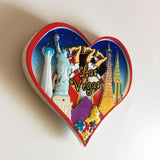 Las Vegas USA America Fridge Magnet 3D Resin