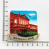 Bangalore India Fridge Magnet 3D Resin