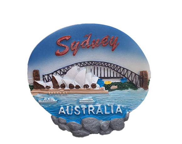 Sydney Australia Fridge Magnet 3D Resin