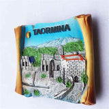 Taormina Sicily Italy Fridge Magnet 3D Resin