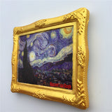 Van Gogh Painting Netherlands Holland Fridge Magnet 3D Resin