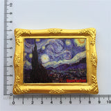 Van Gogh Painting Netherlands Holland Fridge Magnet 3D Resin