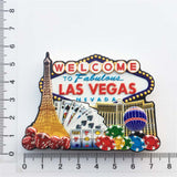 Las Vegas USA America Fridge Magnet 3D Resin