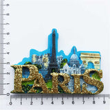 Paris France Fridge Magnet 3D Resin