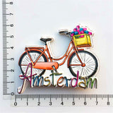 Amsterdam Holland Fridge Magnet 3D Resin