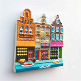 Amsterdam Holland Fridge Magnet 3D Resin