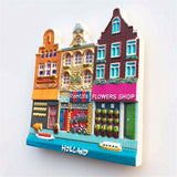 Amsterdam Holland Fridge Magnet 3D Resin