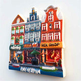 Amsterdam Holland Fridge Magnet 3D Resin