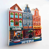 Amsterdam Holland Fridge Magnet 3D Resin