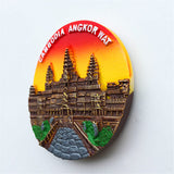 Cambodia Angkor Wat Fridge Magnet 3D Resin