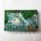 The Dunn’s River Jamaica Fridge Magnet 3D Resin