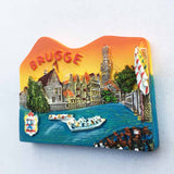 Grugge Bruges Belgium Fridge Magnet 3D Resin