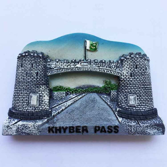 Khyber Pass Pakistan Fridge Magnet 3D Resin