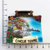 Cinque Terre Italy Fridge Magnet 3D Resin