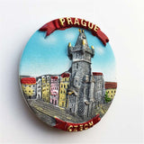 Prague Czech Fridge Magnet 3D Resin