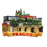 Prague Czech Fridge Magnet 3D Resin