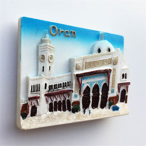 Oran Algeria Fridge Magnet 3D Resin