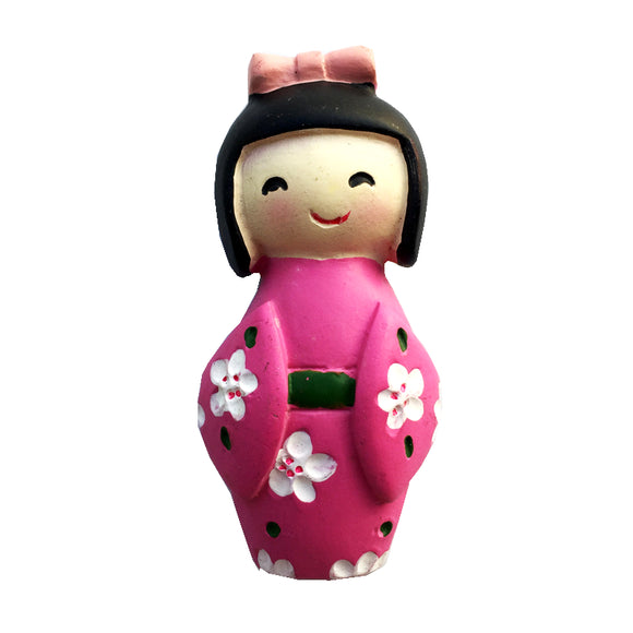 Kimono Girl  Japan Fridge Magnet 3D Resin