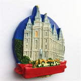 Brussels Municipal Square Belgium Fridge Magnet 3D Resin