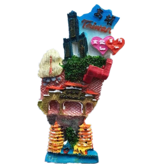 Kaohsiung Taiwan China Fridge Magnet 3D Resin