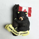 Vancouver Bear Canada Fridge Magnet 3D Resin