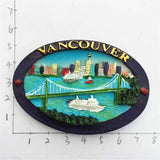 Vancouver Canada Fridge Magnet 3D Resin