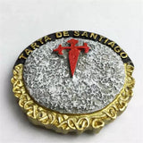 Santiago Chile Fridge Magnet 3D Resin