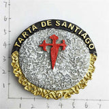 Santiago Chile Fridge Magnet 3D Resin