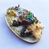 South Africa Fridge Magnet 3D Resin