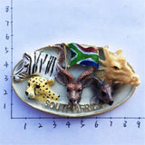 South Africa Fridge Magnet 3D Resin