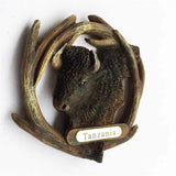 Yak Tanzania Fridge Magnet 3D Resin