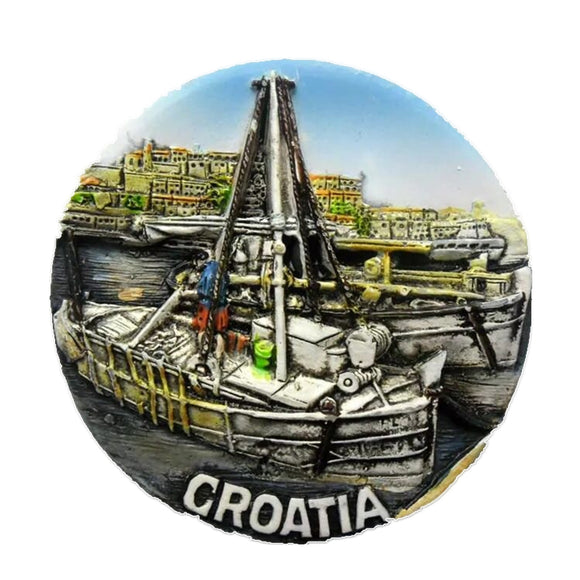 Split Croatia Fridge Magnet 3D Resin