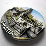 Split Croatia Fridge Magnet 3D Resin