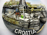 Split Croatia Fridge Magnet 3D Resin